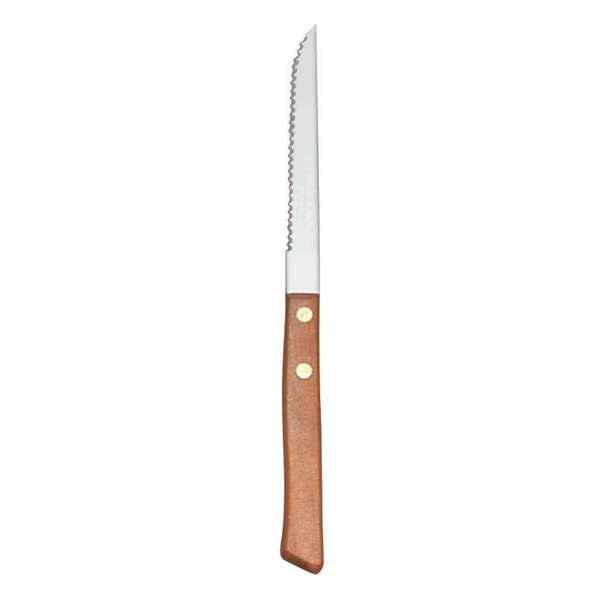 World Tableware World Tableware 8" Steak Wood Economy Knife, PK24 200-1482